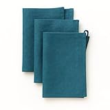 Ger3as Geschirrtücher 100% Leinen – 3er-Set Küchentücher 45x65 cm mit...