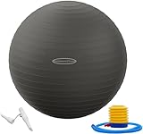 BalanceFrom Anti-Burst und Rutschfester Gymnastikball, Yoga-Ball,...