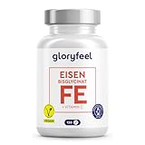 Eisen mit natürlichem Vitamin C (40mg) - Eisenbisglycinat + Acerola...