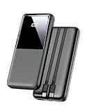 Power Bank 26800mAh, Tragbares Ladegerät mit 3 Anschlüssen & 2...