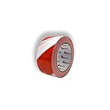 Warnband, Absperrband, Markierungsband, Nicht klebend, 48 mm x 200 m, Rot...