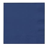 Venuscello® Papierservietten, 2-lagig, Marineblau, 33 cm, 100 Stück