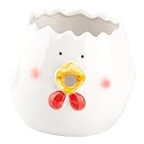 Sewroro Niedlicher Eiertrenner aus Keramik Großer Eigelbfilter In...