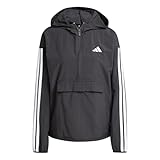 adidas Women's ESSENTIALS 3-STRIPES LIFESTYLE WOVEN WINDBREAKER,...