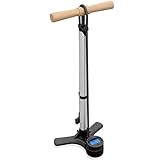 HiLo Sports Standpumpe Fahrrad mit Digital Anzeige - [Inkl. Batterie und...