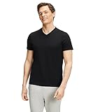 FALKE Herren T-shirt-62105 T Shirt, Schwarz, L EU