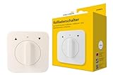 Schellenberg 25003 Rollladenschalter Drehknopf zur Unterputzmontage, Tast-...