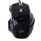 Gaming-Maus Spektrum, Hintergrundbeleuchtung, ergonomische Maus für...
