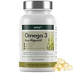 EXVital® Omega 3 aus Algenöl, vegan, 120 Softgel Kapseln, 2000mg pro Tag...