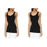 ONLY Damen Onllive Love Tank Noos Top, Schwarz (Black Black), 38...