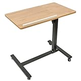 Beistelltisch Mit Rollen, Höhenverstellbarer Pflegetisch, Computertisch,...
