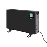 Elektrischer Konvektorheizer, Energiesparthermostat, Teesa-Fernbedienung