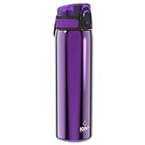 ION8 Leicht Stahl-Trinkflasche, 600 ml, Nicht IsoliertAuslaufsicher,...