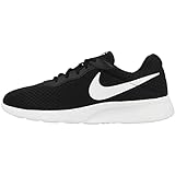 Nike Herren Tanjun Sneaker, Black White Barely Volt Black Dj6258 003, 45 EU