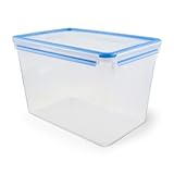 Emsa 508549 Clip & Close Frischhaltedose | 10,6 L | Rechteckig | Maxiformat...