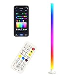 JolyWell RGB LED Stehlampe Wohnzimmer, WiFi Stehlampe Dimmbar mit...