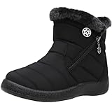 Eagsouni Winterstiefel Damen Winterschuhe Wasserdicht Warm Plush...
