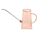 ORFOFE Transparente Gießkanne mit Langem Edelstahl ausguss Tropffrei und...