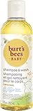 Burt's Bees Baby Shampoo & Waschgel, Parfümfreie, sanfte Babyseife, 236.5...