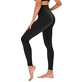 TNNZEET High Waist Leggings Damen Elastische Leggins Weiche Sporthose für...