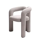 Samt gepolsterte Essgruppe mit platzsparenden Stühlen, ideal für kleine...