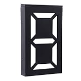 Marhynchus Digitales Solar-Adressschild, ABS-Solar-Hausnummern mit 8...