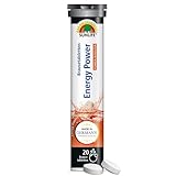 SUNLIFE Energy Power Brausetabletten - 1 x 20 Stück - hochwertige Energie...