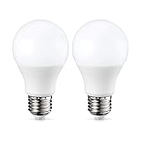 Amazon Basics E27 LED Lampe, 9W (ersetzt 60W), warmweiß, dimmbar -...