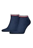 Tommy Hilfiger Unisex Sneaker Socken, Marineblau, 39/42 (2er Pack)