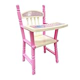 Zanthicia Babypuppen Esszimmerstuhl, kompakt und leicht, niedliches und...