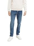 TOM TAILOR Denim Herren Piers Slim Jeans mit Stretch, Used Mid Stone Blue...