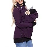 WoCOyo 3 in 1 Babytrage Jacke Damen Atmungsaktiv Tragejacke für Mama und...