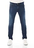 Replay Herren Jeans Anbass Slim-Fit mit Power Stretch, Medium Blue 009-1...