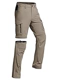 Vzteek Herren Wanderhose Zip Off Trekkinghose Outdoorhose Sommer Softshell...