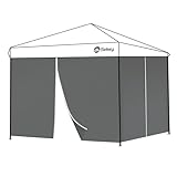 Sekey 2PCS Seitenwände für Pavillon 3x3 Wasserdicht Winterfest,...