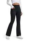 Libin Damen Thermo Flared Leggings Thermohose Wanderhose Wasserabweisend...