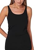 Schiesser Damen 2 Pack Trägertop Unterhemd Bio Baumwolle - 95/5 Organic...