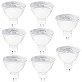 YIIFELL GU 5.3 LED Warmweiß MR16 LED 12V 5W Lampe, 50 Watt Ersetzt, 2700K...