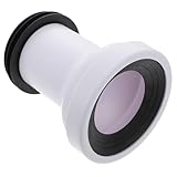 Ciieeo Wc Verlängerung Gerade Auslaufsicher mit Dichtung Einfache...