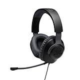 JBL Quantum 100 Over-Ear Gaming Headset – Wired 3,5 mm Klinke – Mit...