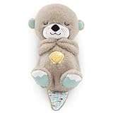 Fisher-Price Schlummer Otter Kuscheltier mit Atembewegung und Musik, Baby...