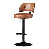 Moderner Verstellbarer Barhocker, 360-Grad-Drehbar, Vergrößertes...
