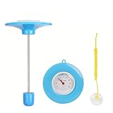 YVAAASIYC Schwimmendes Poolthermometer Poolthermometer Baby Poolthermometer...