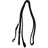 Brama West Schlaufzügel für Pferde | Zweigeteilt zum Schnallen | Direkt...