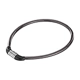 Prophete Zahlen-Kabelschloss 55 cm – 4-Zahlen-Kombination, Sicherer...