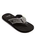 Quiksilver Herren Monkey Abyss Flip-Flops,Grau (Grey / Black / Brown) , 43