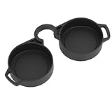 Acouto Binoculalar Eyecup Dust Gummi -Objektivabdeckung für 8x30 10x50,...