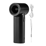 Generico Handfächer, 3000 mAh, wiederaufladbar, persönlicher tragbarer...