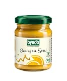 Byodo Bio Orangen Senf 2 x 125 ml - 100% Bio-Zutaten, Fruchtig-Würziges...