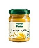 Byodo Bio Orangen Senf 3x125 ml - 100% Bio-Zutaten, Fruchtig-Würzig,...